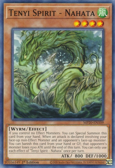 Tenyi Spirit - Nahata (20109) (MP20) - YuGiOh Single
