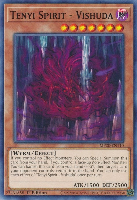 Tenyi Spirit - Vishuda (20110) (MP20) - YuGiOh Single