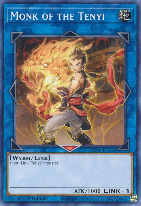 Monk of the Tenyi (20121) (MP20) - YuGiOh Single