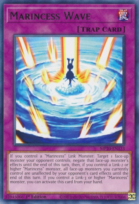Marincess Wave (20133) (MP20) - YuGiOh Single