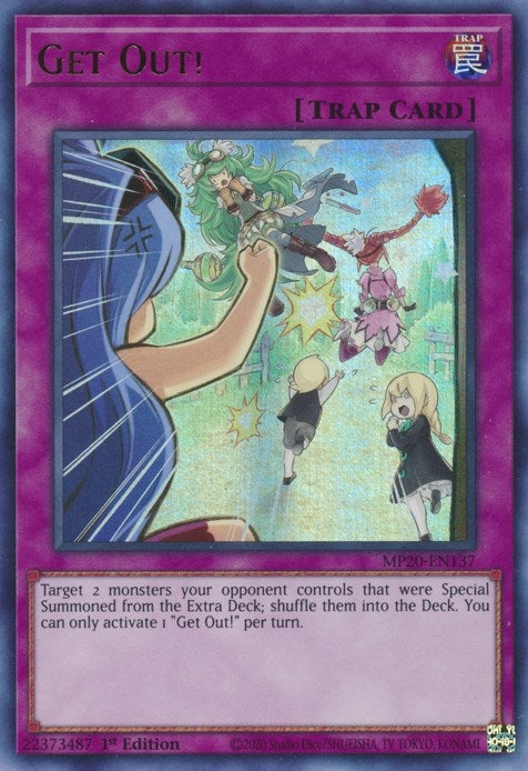 Get Out! (20137) (MP20) - YuGiOh Single
