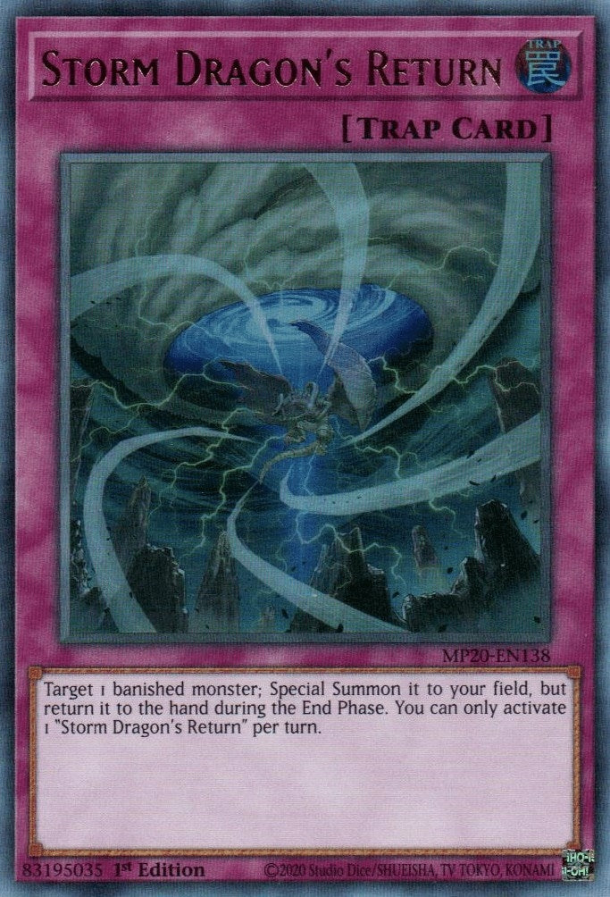 Storm Dragon’s Return (20138) (MP20) - YuGiOh Single