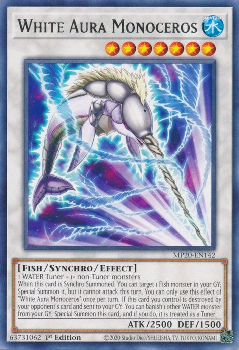 White Aura Monoceros (20142) (MP20) - YuGiOh Single