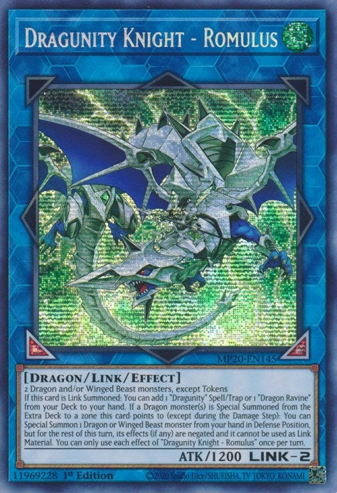 Dragunity Knight - Romulus (20145) (MP20) - YuGiOh Single