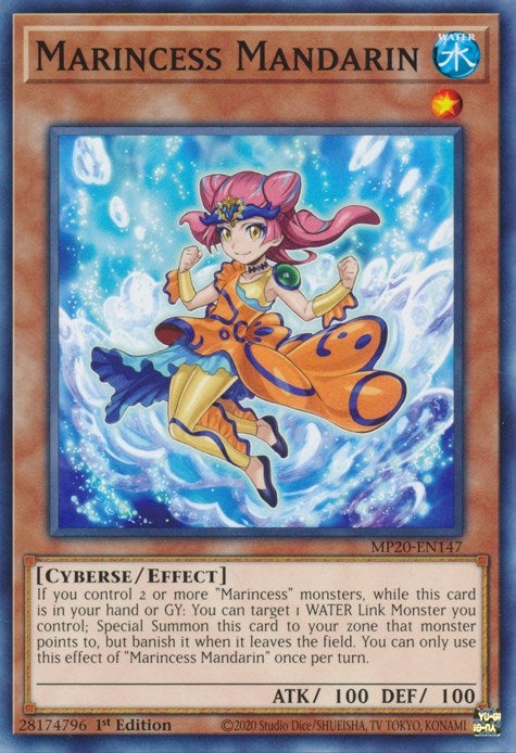 Marincess Mandarin (20147) (MP20) - YuGiOh Single