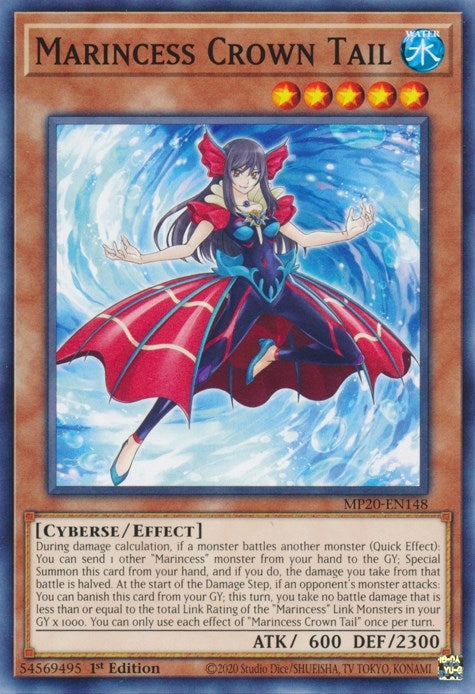 Marincess Crown Tail (20148) (MP20) - YuGiOh Single