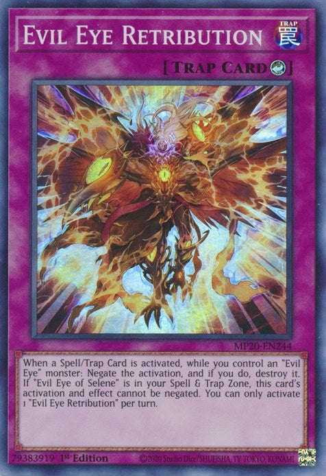 Evil Eye Retribution (20244) (MP20) - YuGiOh Single