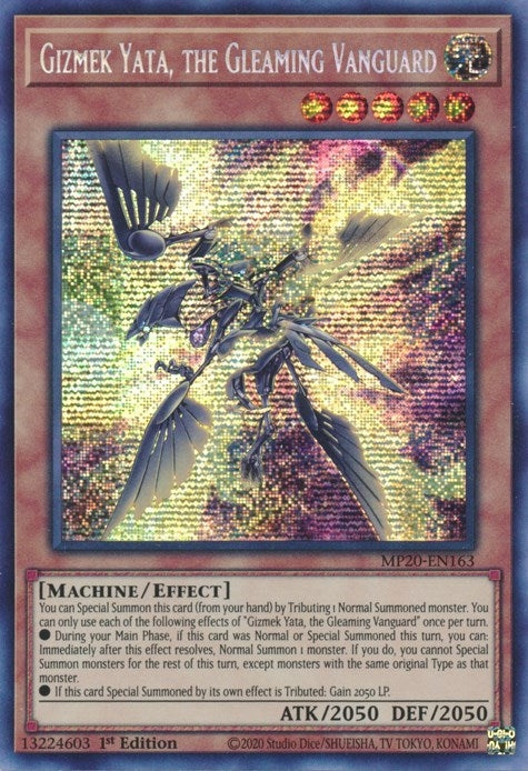 Gizmek Yata the Gleaming Vanguard (20163) (MP20) - YuGiOh Single