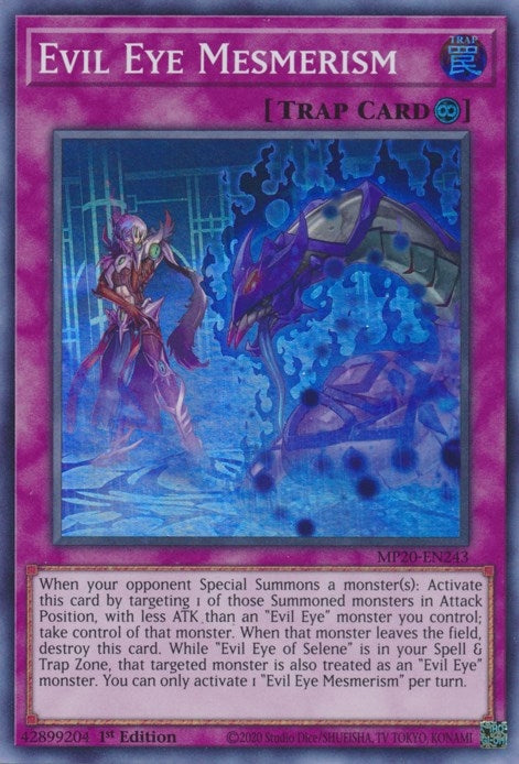 Evil Eye Mesmerism (20243) (MP20) - YuGiOh Single