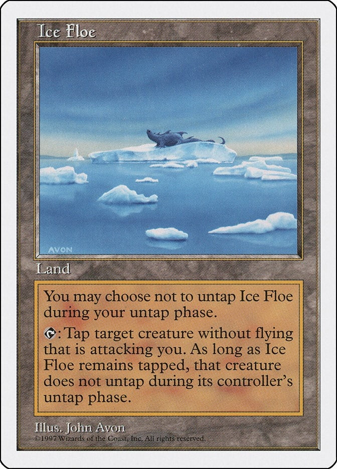 Ice Floe [5ED] - MTG Single