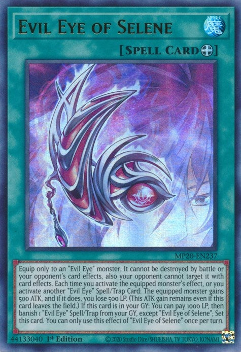 Evil Eye of Selene (20237) (MP20) - YuGiOh Single