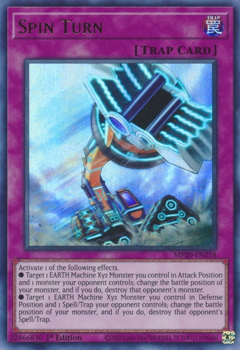 Spin Turn (20218) (MP20) - YuGiOh Single