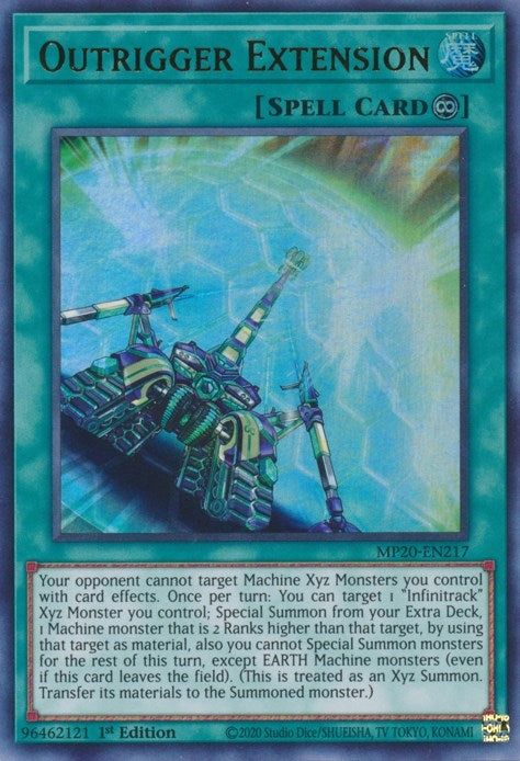 Outrigger Extension (20217) (MP20) - YuGiOh Single