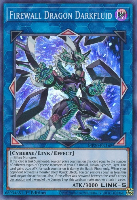 Firewall Dragon Darkfluid (20168) (MP20) - YuGiOh Single