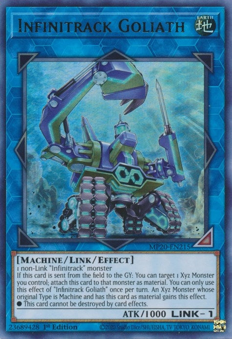 Infinitrack Goliath (20215) (MP20) - YuGiOh Single
