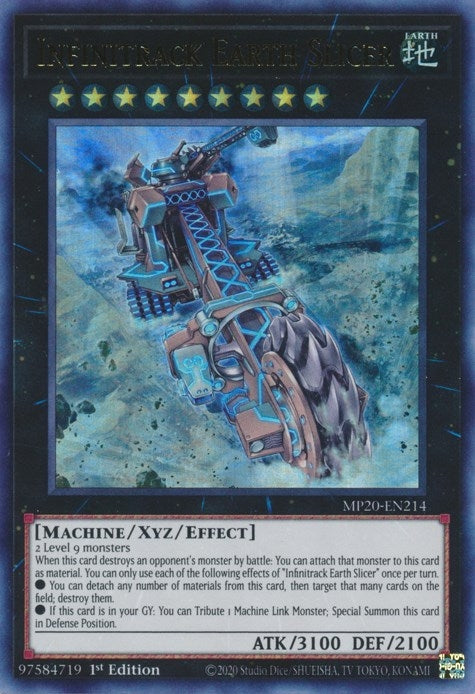 Infinitrack Earth Slicer (20214) (MP20) - YuGiOh Single