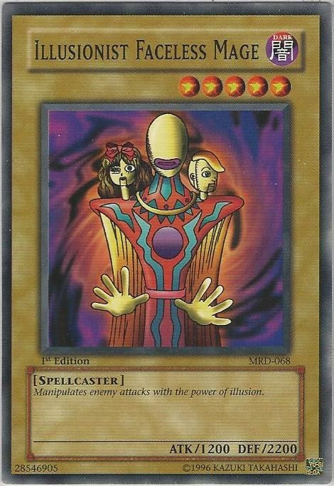 Illusionist Faceless Mage (68) (MRD) - YuGiOh Single