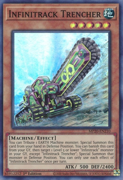 Infinitrack Trencher (20210) (MP20) - YuGiOh Single