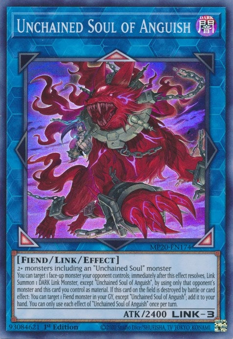 Unchained Soul of Anguish (20174) (MP20) - YuGiOh Single