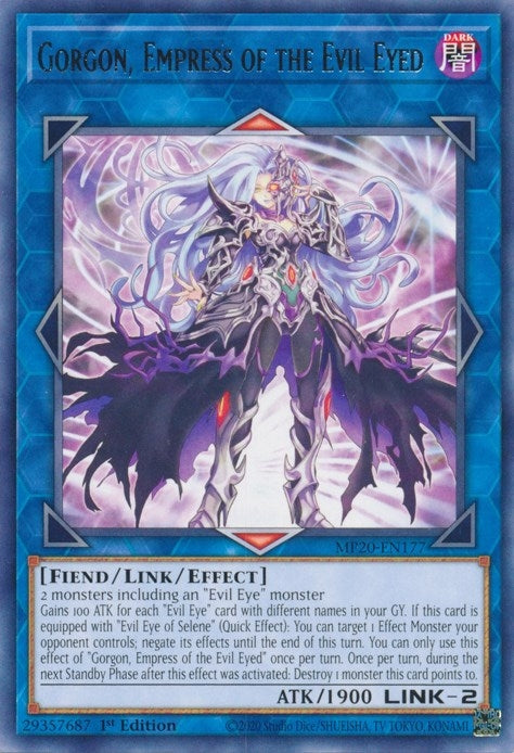 Gorgon Empress of the Evil Eyed (20177) (MP20) - YuGiOh Single