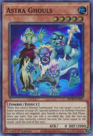 Astra Ghouls (20201) (MP20) - YuGiOh Single
