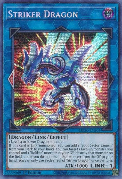 Striker Dragon (20204) (MP20) - YuGiOh Single