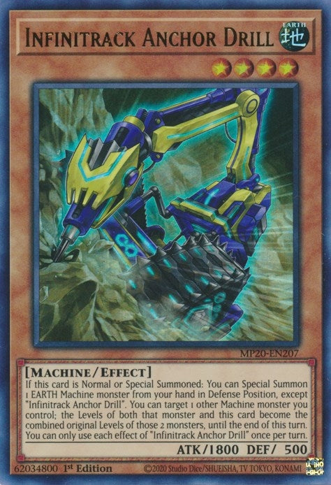 Infinitrack Anchor Drill (20207) (MP20) - YuGiOh Single