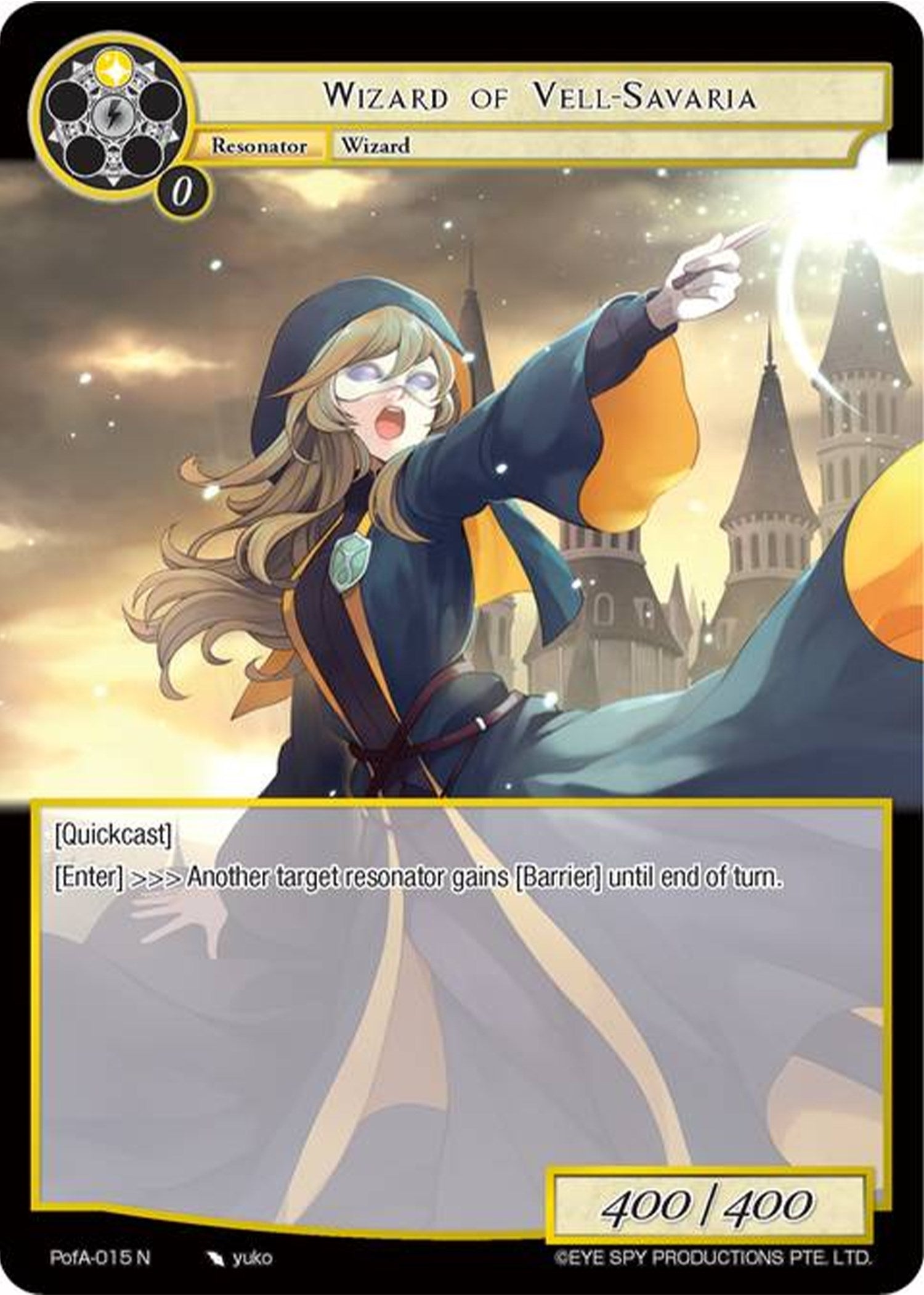 Wizard of Vell-Savaria (15) [AO4] - Force of Will Single