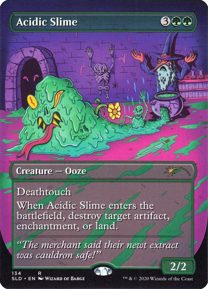 Acidic Slime (134) [SLD] - MTG Single