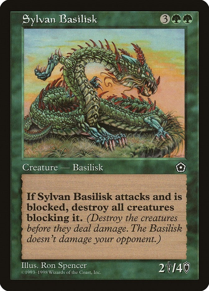 Sylvan Basilisk [P02] - MTG Single