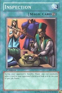 Inspection (38) (PSV) - YuGiOh Single