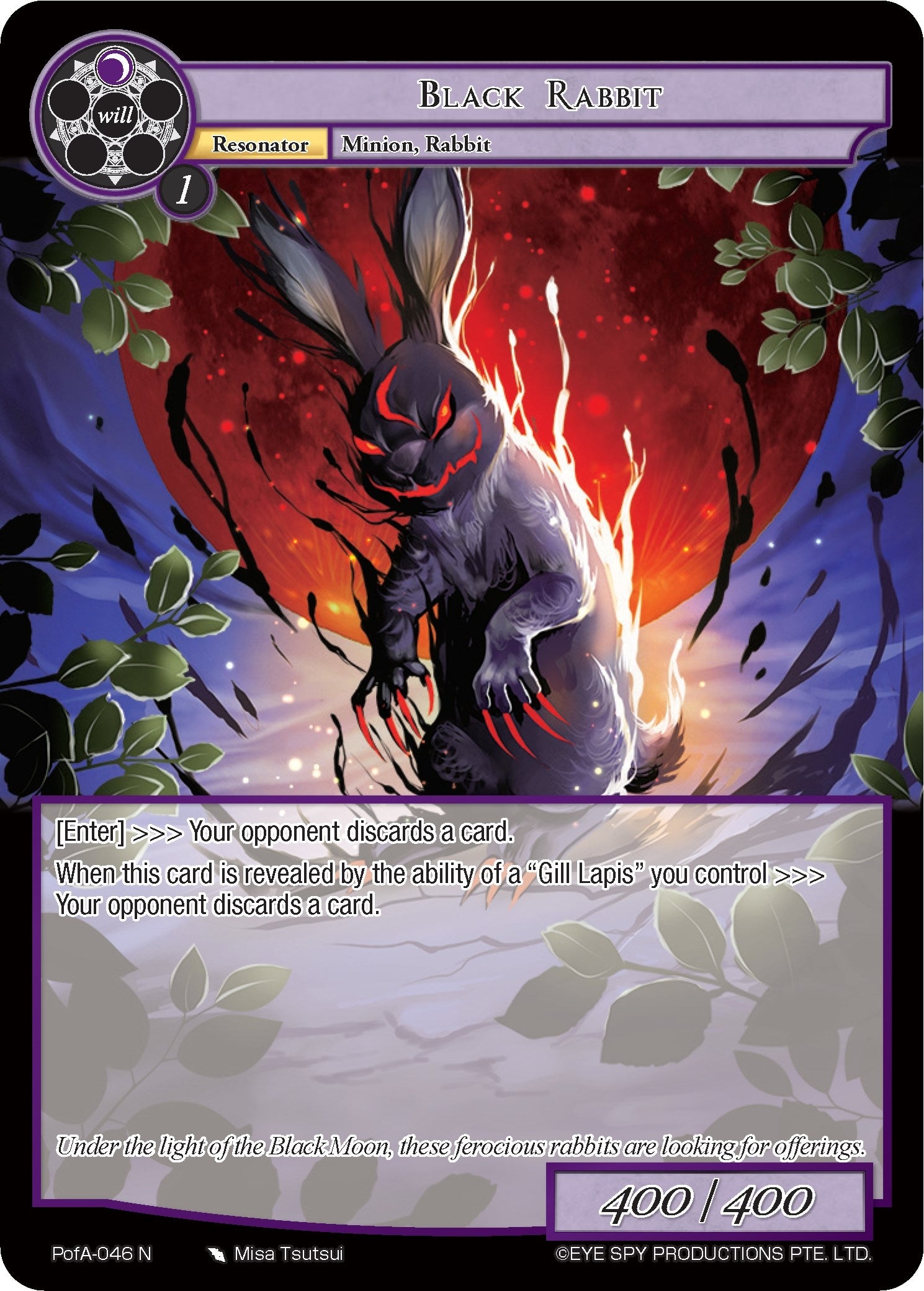Black Rabbit (46) [AO4] - Force of Will Single