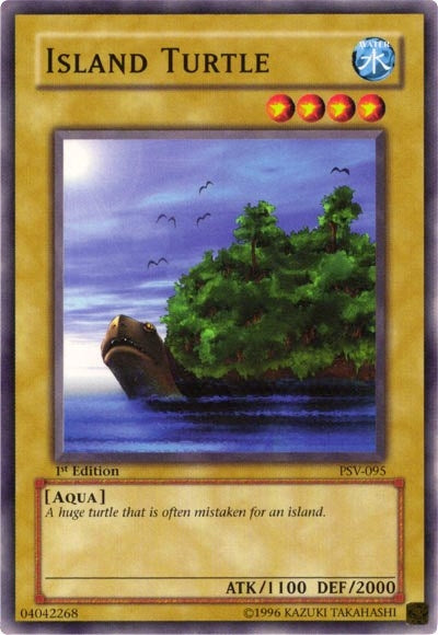 Island Turtle (95) (PSV) - YuGiOh Single