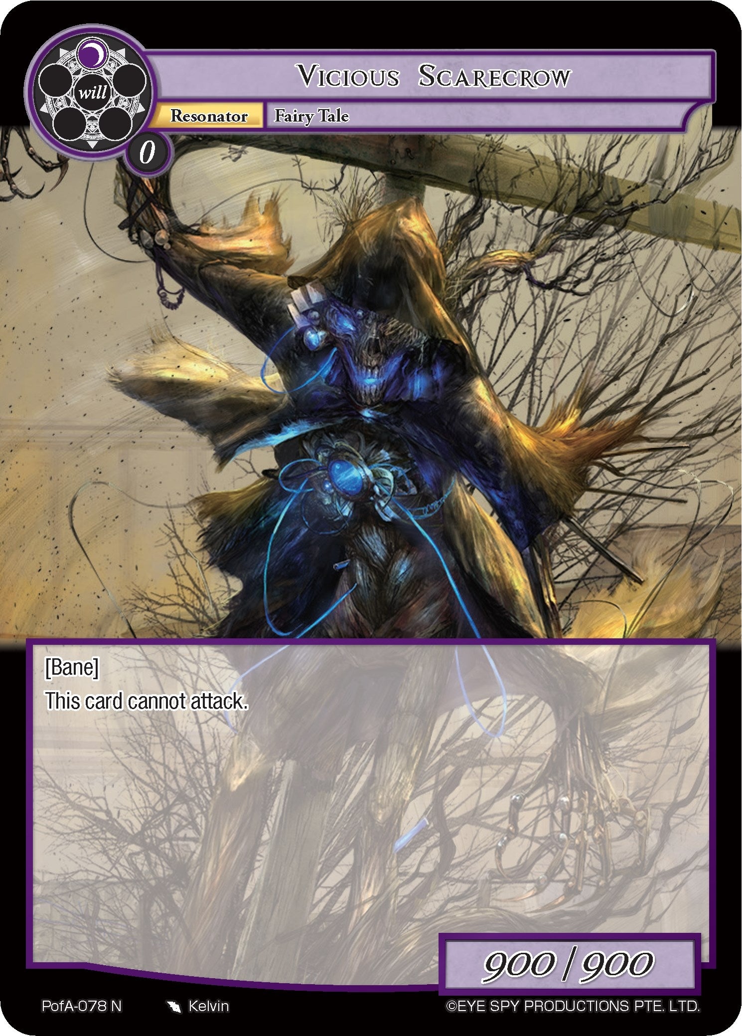 Vicious Scarecrow (78) [AO4] - Force of Will Single