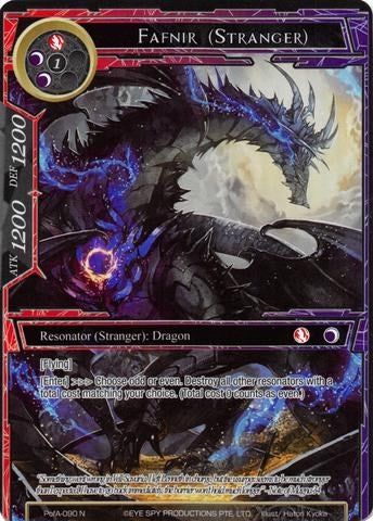 Fafnir (Stranger) (Full Art) (90) [AO4] - Force of Will Single