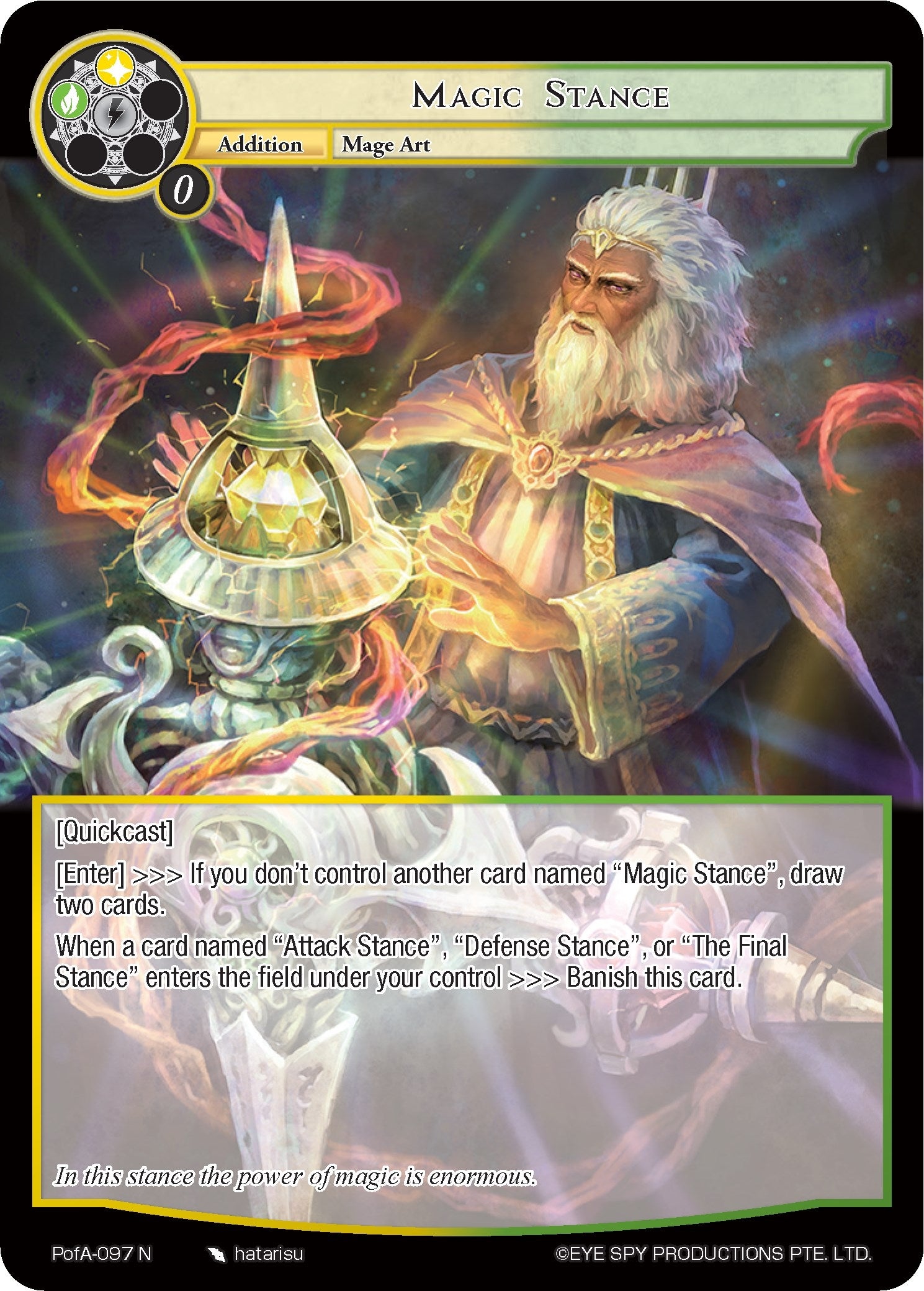 Magic Stance (97) [AO4] - Force of Will Single