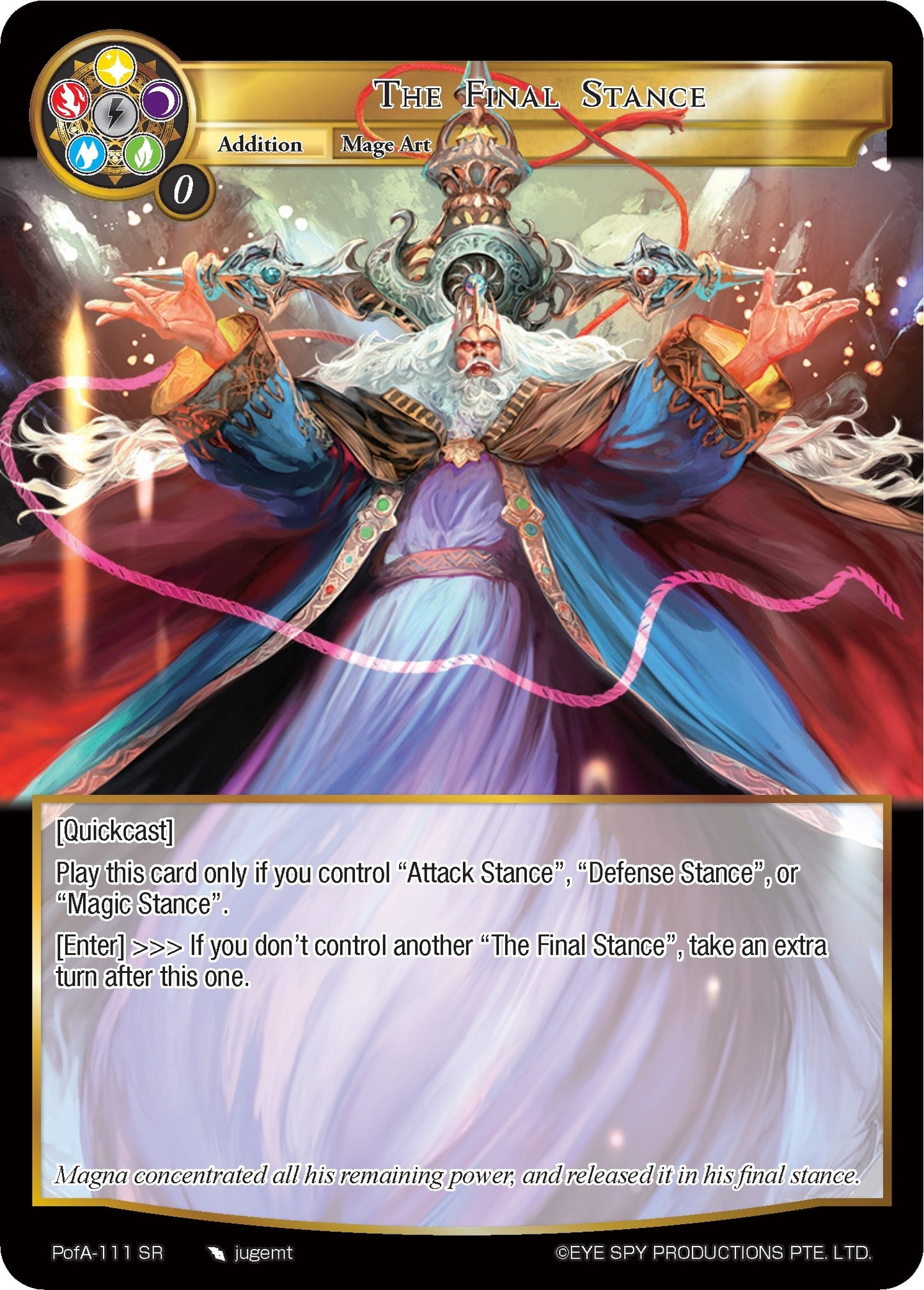 The Final Stance (111) [AO4] - Force of Will Single