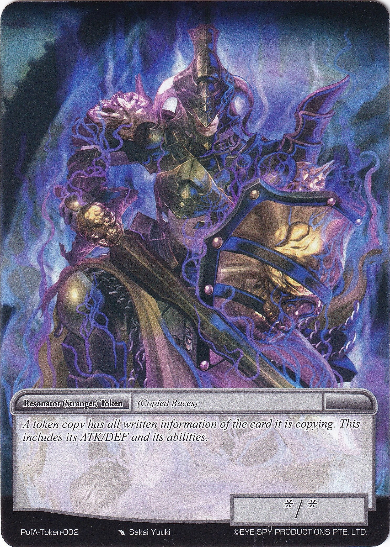 Stranger Token (0) [AO4] - Force of Will Single