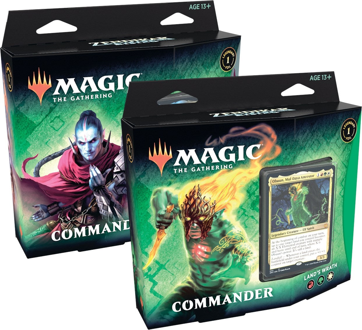 Zendikar Rising - Commander Deck [Set of 2] [ZNC] - MTG Sealed