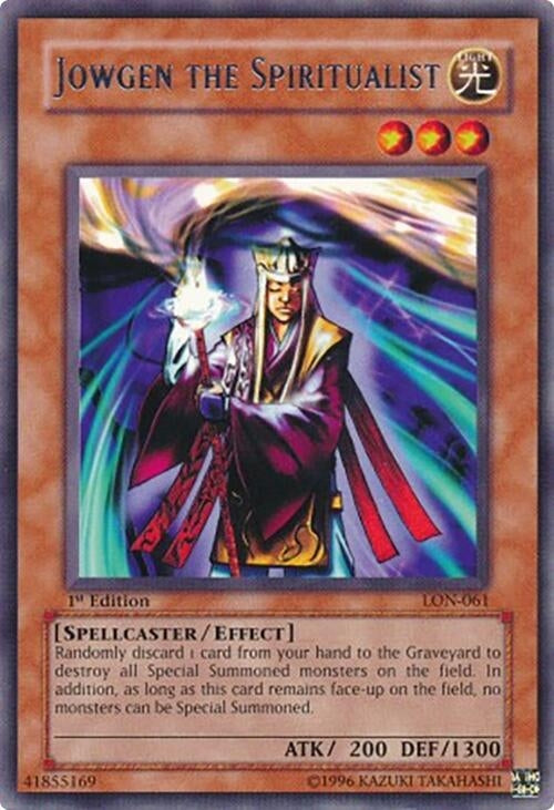 Jowgen the Spiritualist (61) - YuGiOh Single