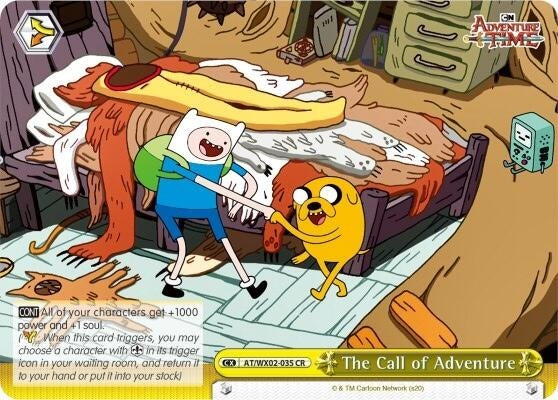 The Call of Adventure (2035) [AT/WX02] - Weiss Schwarz Single