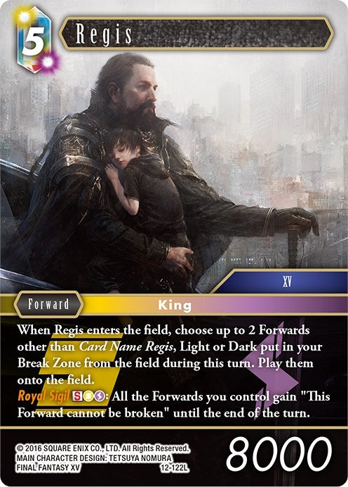 Regis (12) [OP12] - Final Fantasy TCG Single