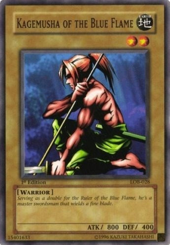 Kagemusha of the Blue Flame (28) (LOB) - YuGiOh Single
