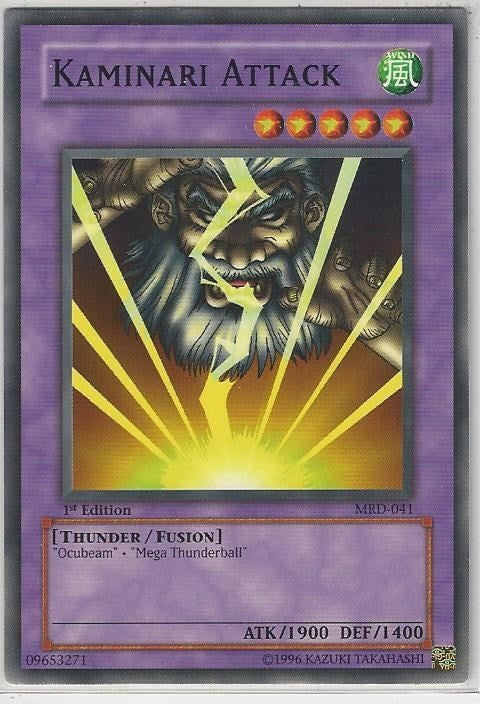 Kaminari Attack (41) (MRD) - YuGiOh Single