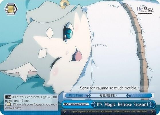 It’s Magic-Release Season! (68098) [RZ/S68] - Weiss Schwarz Single
