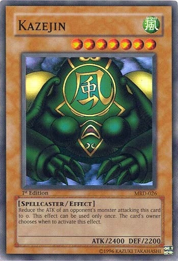 Kazejin (26) (MRD) - YuGiOh Single