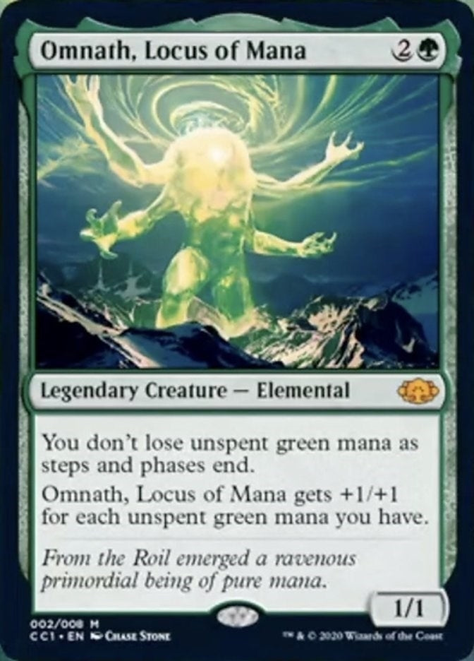 Omnath Locus of Mana (2) [CC1] - MTG Single