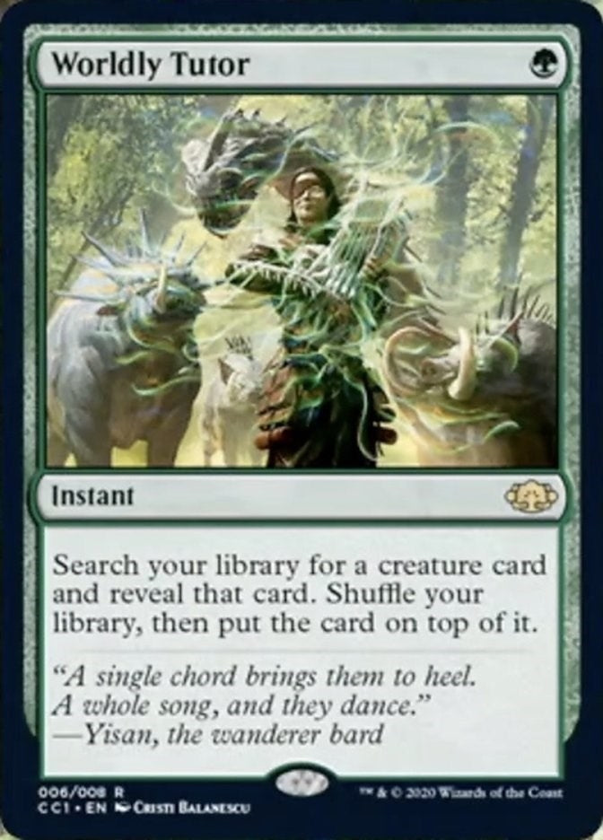 Worldly Tutor (6) [CC1] - MTG Single