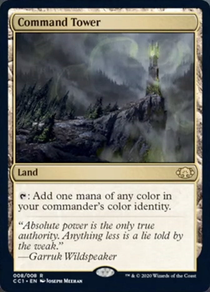 Command Tower (8) [CC1] - MTG Single