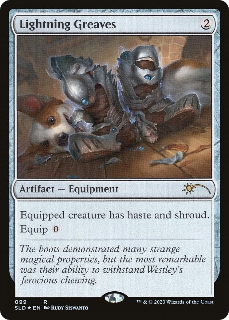 Lightning Greaves (099) (99) [SLD] - MTG Single